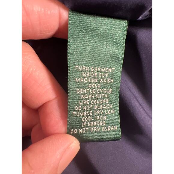 Lauren Ralph Lauren Women's Lightweight Quilted Vest in Royal Blue, Size L - Picture 8 of 11